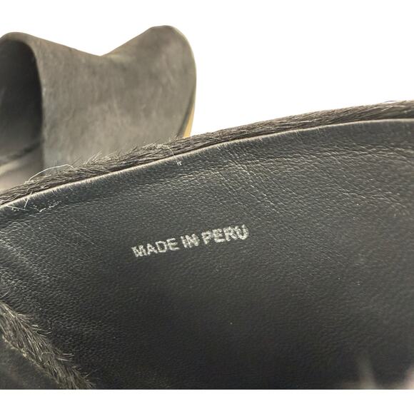 Rachel Comey Bose Clogs In Black Calf Hair Size 8.5 - Picture 10 of 11